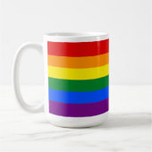 Klassisches LGBTQ-Rainbow-Prilag Kaffeetasse (Links)