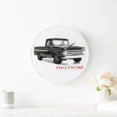 Klassisches LKW-Bild für die große, Wand besetzte Große Wanduhr (Zuhause)
