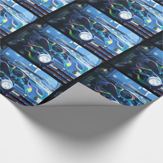 Klassisches LKW-Packpapier Geschenkpapier (Ecke)