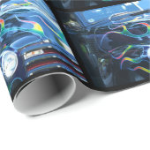 Klassisches LKW-Packpapier Geschenkpapier (Rolleneckpunkt)