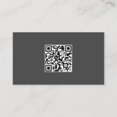 Klassisches Logo auf goldfarbenem Gradientenkreis  Visitenkarte (Rückseite)