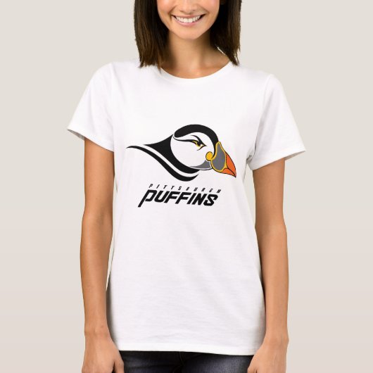 Klassisches Logo der Pittsburgh Puffins T-Shirt (Vorderseite)