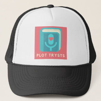 Klassisches Logo für Plot Trysts Truckerkappe
