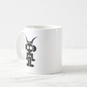 klassisches Logo LIQUID SKY DRINK Kaffeetasse (Vorderseite Links)
