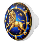 ♌Klassisches Löwe-Sternzeichen-Symbol ♌ Keramikknauf (Rechts)
