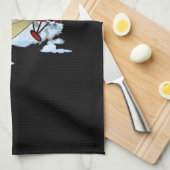 Klassisches Luftfahrzeug Geschirrtuch (Viertel Falte)