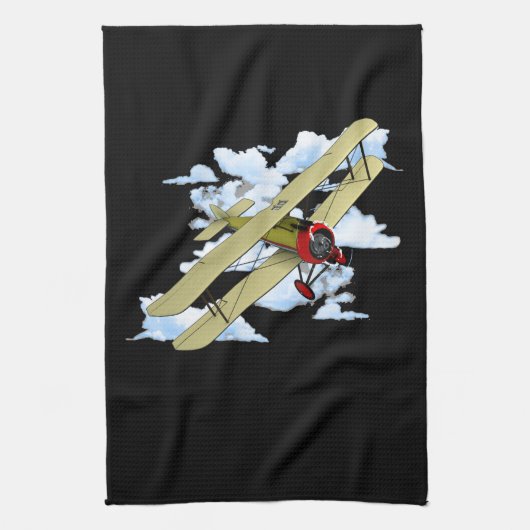 Klassisches Luftfahrzeug Geschirrtuch (Vertikal)
