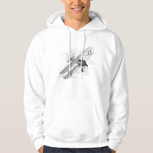 Klassisches Luftfahrzeug Hoodie (Vorderseite)