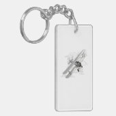 Klassisches Luftfahrzeug Schlüsselanhänger (Vorderseite links)