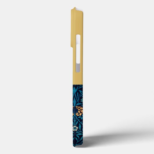 Klassisches Luxusgold mit Viktorianischem Kunstwer Case-Mate iPhone Hülle (Rückseite / Links)