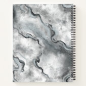 Klassisches Marble Sketchbook-Geschenk Notizblock (Rückseite)