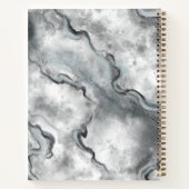Klassisches Marble Sketchbook-Geschenk Notizblock (Rückseite)
