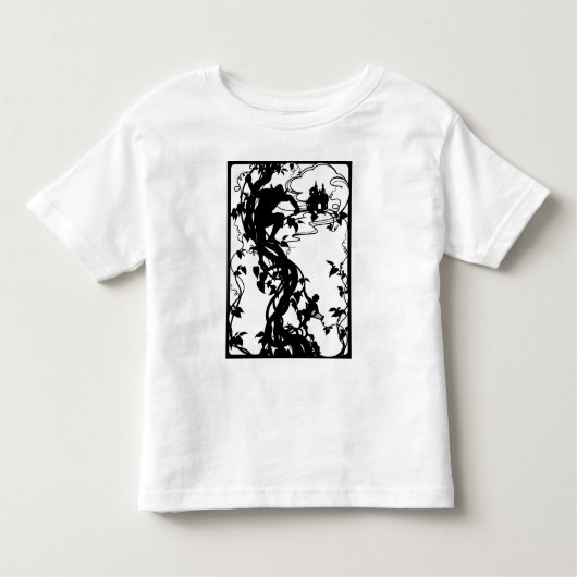 Klassisches Märchen einzigartiges Design. Kleinkin Kleinkind T-shirt (Vorderseite)