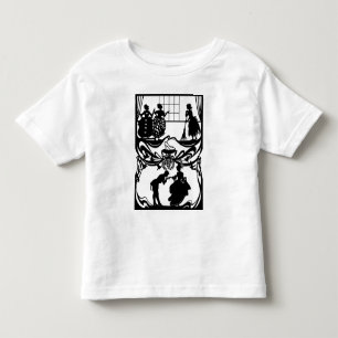 Klassisches Märchen einzigartiges Design. Kleinkin Kleinkind T-shirt