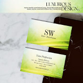 Klassisches Marmordekor mit glänzender Umrandung m Visitenkarte