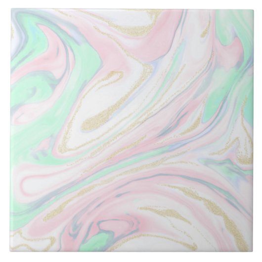 Klassisches marmoriertes abstraktes Design Fliese (Vorderseite)