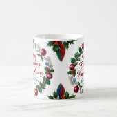 Klassisches „Merry Everything & Happy Always“ Kaffeetasse (Mittel)