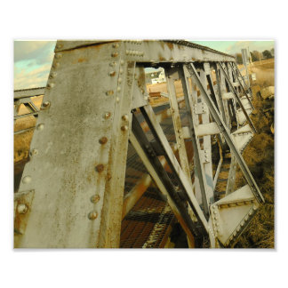 Klassisches Metall Fotodruck