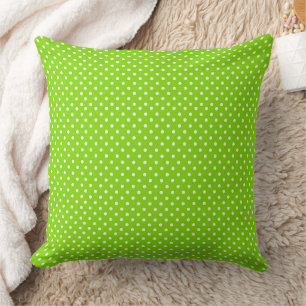 Klassisches Mikro-Polka-Dot-Nahtlos-Muster Kissen
