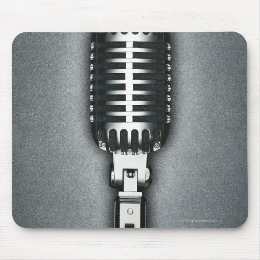 Klassisches Mikrofon Mousepad (Vorne)