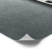 Klassisches Mikrofon Poster (Ecke)