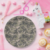 Klassisches Militärdigital-Camouflage-Muster Pappteller (Party)