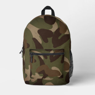 Klassisches militärisches Tarnmuster Bedruckter Rucksack