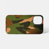 Klassisches militärisches Tarnmuster iPhone Hülle (Rückseite (Horizontal))