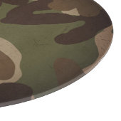 Klassisches militärisches Tarnmuster Schneidebrett (Ecke)