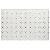 Klassisches Mini Black & Vanilla Polka Dots Muster Stoff (Yard (91,4 cm))