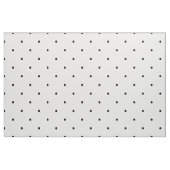 Klassisches Mini Black & Vanilla Polka Dots Muster Stoff (Fat Quarter (45,7 x 55,9 cm))