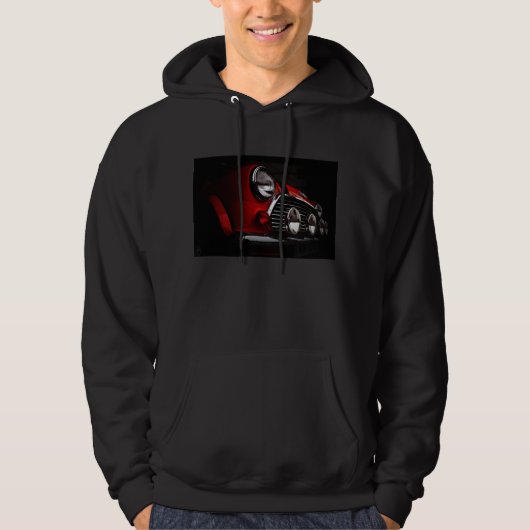 Klassisches Mini mit Kundgebung beleuchtet Hoodie (Vorderseite)