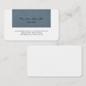 Klassisches Minimalistisches Handwriting Visitenkarte (Vorne/Hinten)