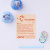 Klassisches Modell, plastischer Chirurg, plastisch Flyer (Einzeln)