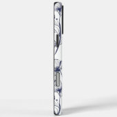 Klassisches modernes botanisches Mit Monogramm iPh Case-Mate iPhone Hülle (Rückseite / Rechts)