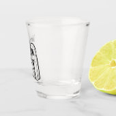 Klassisches Modernes Ghost mit Taschentuch oder Ta Schnapsglas (Rechts)