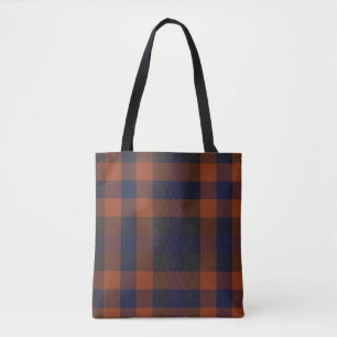 Klassisches modernes Kariertes Tartan Nahtloses Mu Tasche