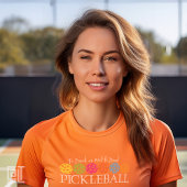 Klassisches modernes Pickleball zum Entfärben oder T-Shirt