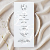 Klassisches Monografie-Programm für Vintages Wappe