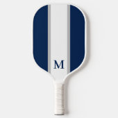 Klassisches Monogramm Pickleball Schläger (Vorderseite)