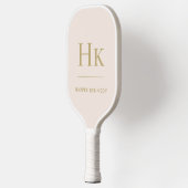 Klassisches Monogramm Pickleball Schläger (Links)