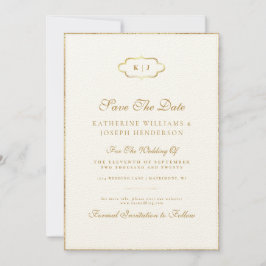 KLASSISCHES MONOGRAMM ROMANTISCHE KALLIGRAFIE SPAR EINLADUNG