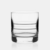 Klassisches Monogramm Whiskey-Glas Whiskyglas (Rechts)
