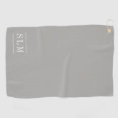 Klassisches Monogrammgolftuch Golfhandtuch (Horizontal)