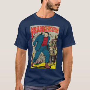 Klassisches Monster-Poster-Horror-Comic-Book Frank T-Shirt