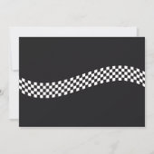 Klassisches Motorrad Einladung (Rückseite)