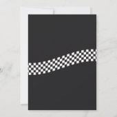 Klassisches Motorrad Einladung (Rückseite)