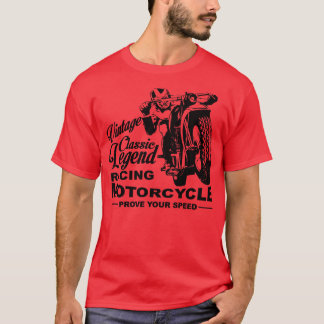Klassisches Motorrad T-Shirt