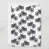 klassisches Motorradmuster (Rückseite)