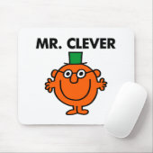 Klassisches Mr. Clever-Logo Mousepad (Mit Mouse)